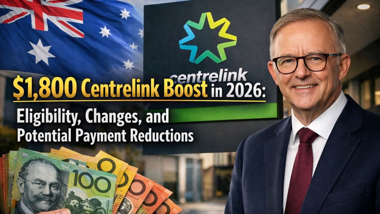 $1,800 Centrelink Boost in 2026: Eligibility, Changes, and Potential Payment Reductions