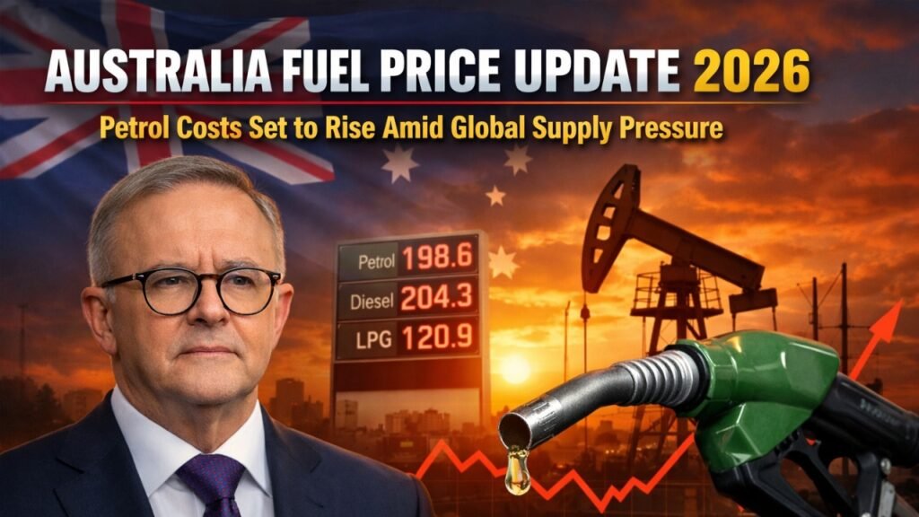 Australia Fuel Price Update 2026: Petrol Costs Set to Rise Amid Global Supply Pressure