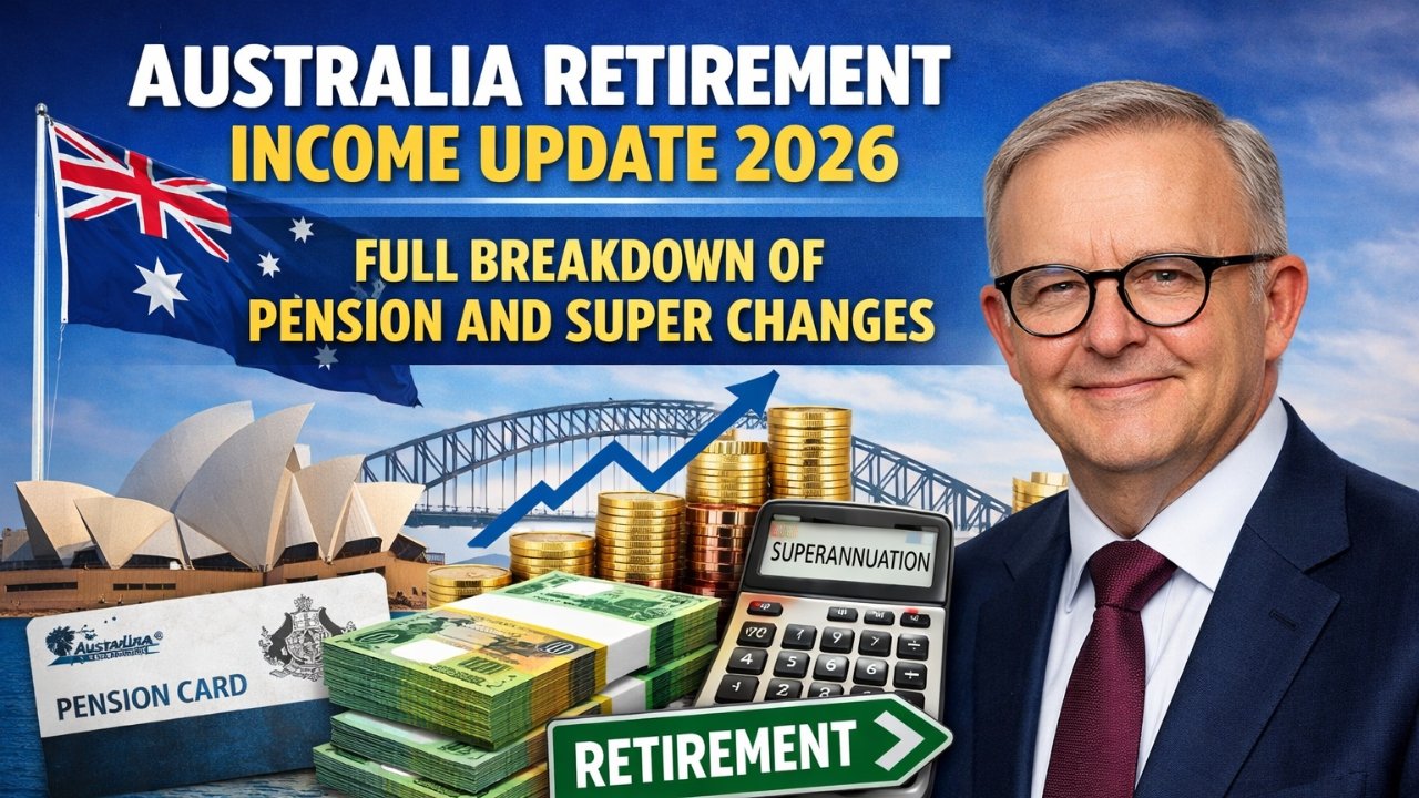 Australia Retirement Income Update 2026: Full Breakdown of Pension and Super Changes