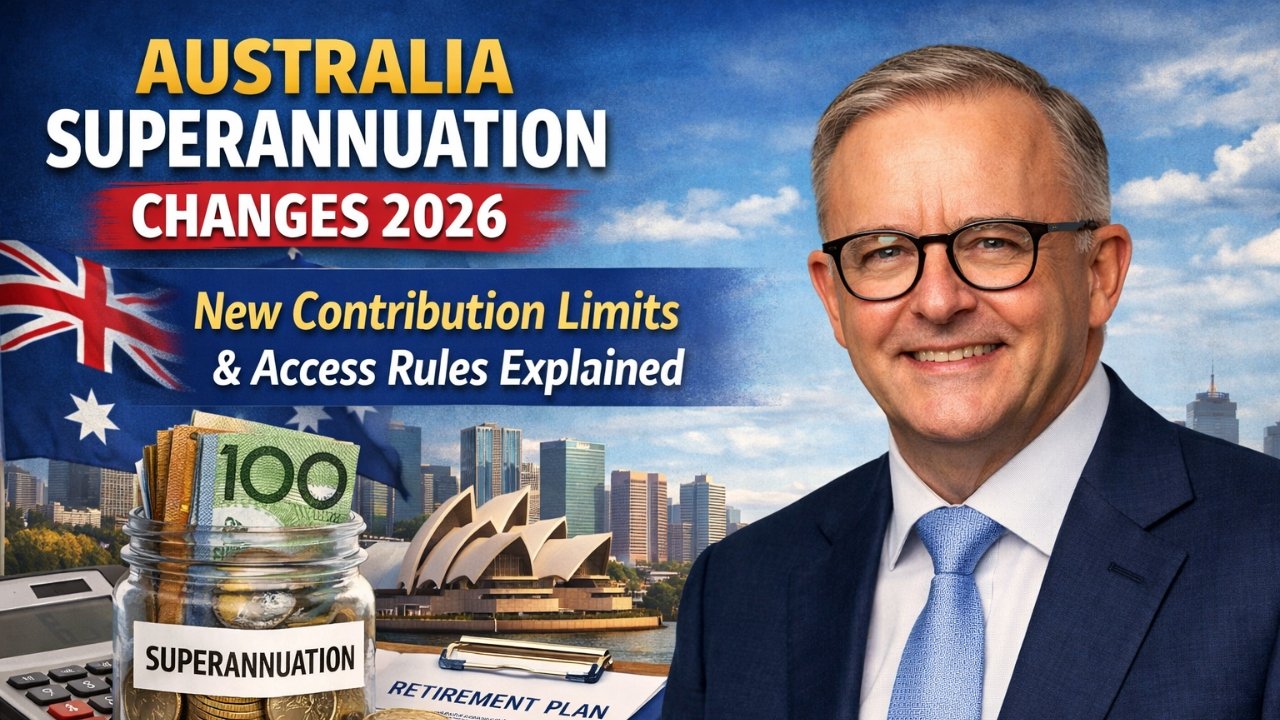 Australia Superannuation Changes 2026: New Contribution Limits & Access Rules Explained