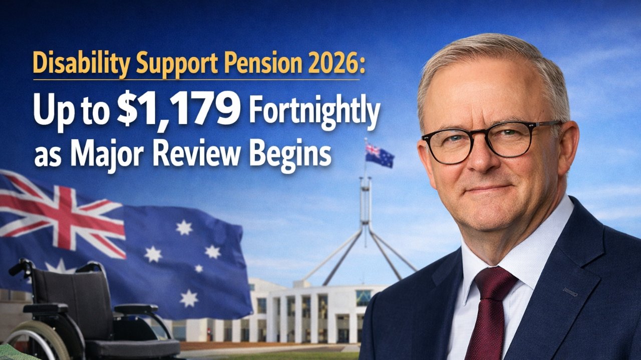 Disability Support Pension 2026: Up to $1,179 Fortnightly as Major Review Begins