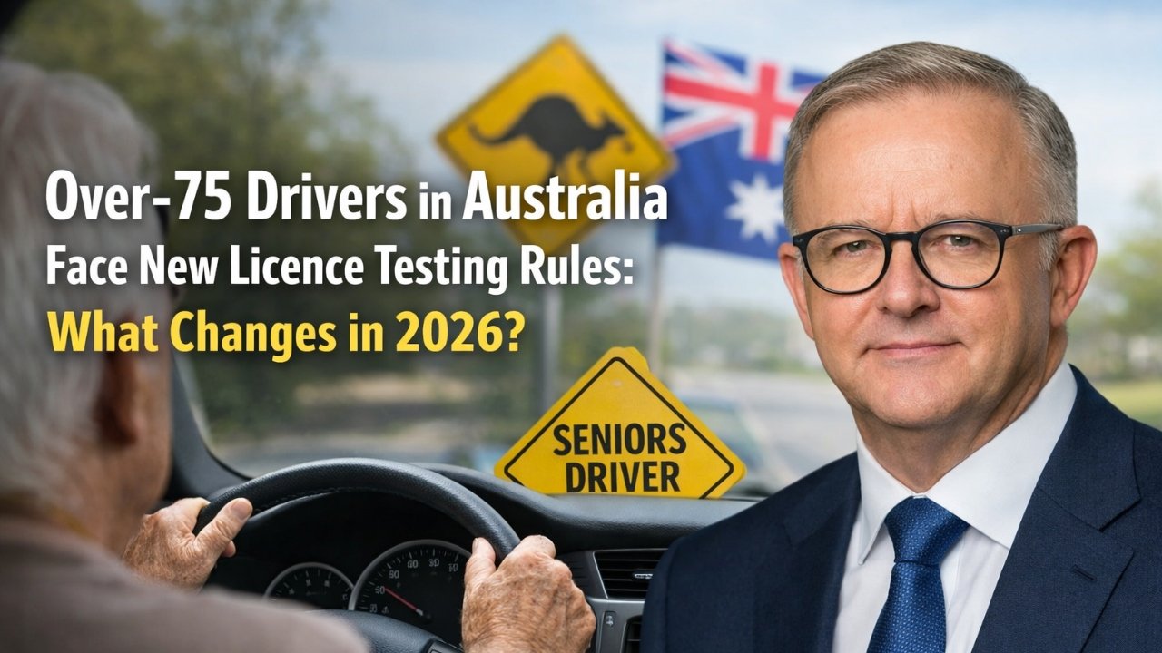 Over-75 Drivers in Australia Face New Licence Testing Rules: What Changes in 2026?